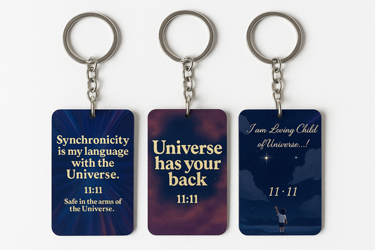 Cosmic Tags™ Trio: The Universal Embrace Collection 11:11